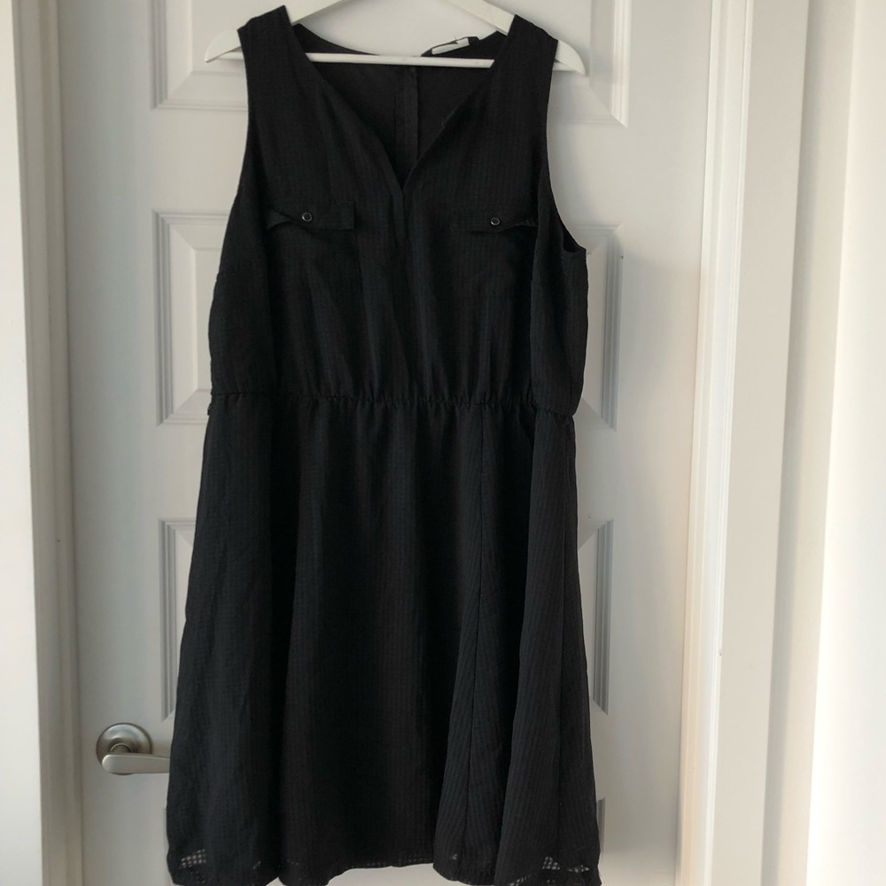 A-Line Black Dress